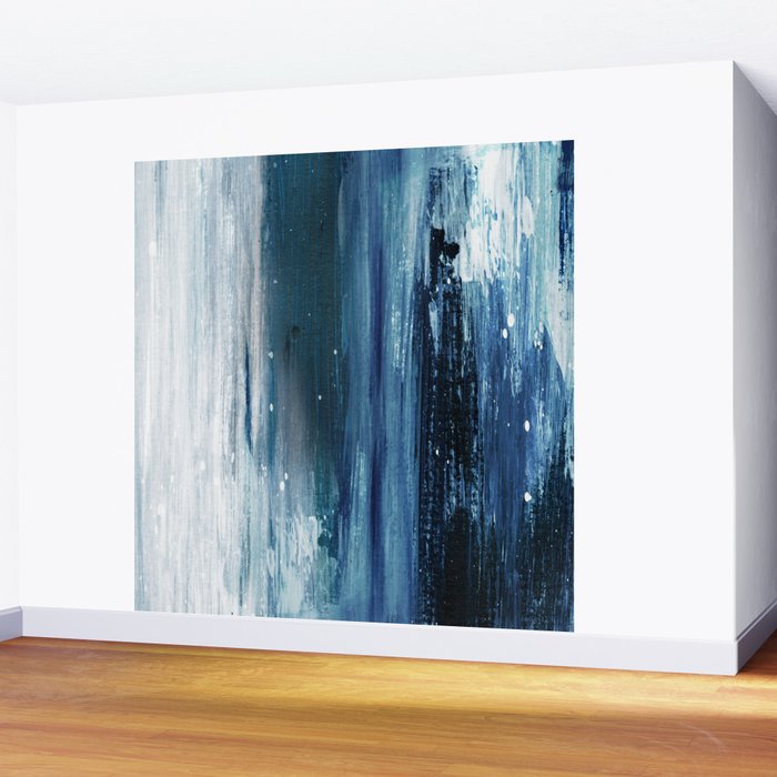 Indigo 1 Wall Mural Gallery Image 2