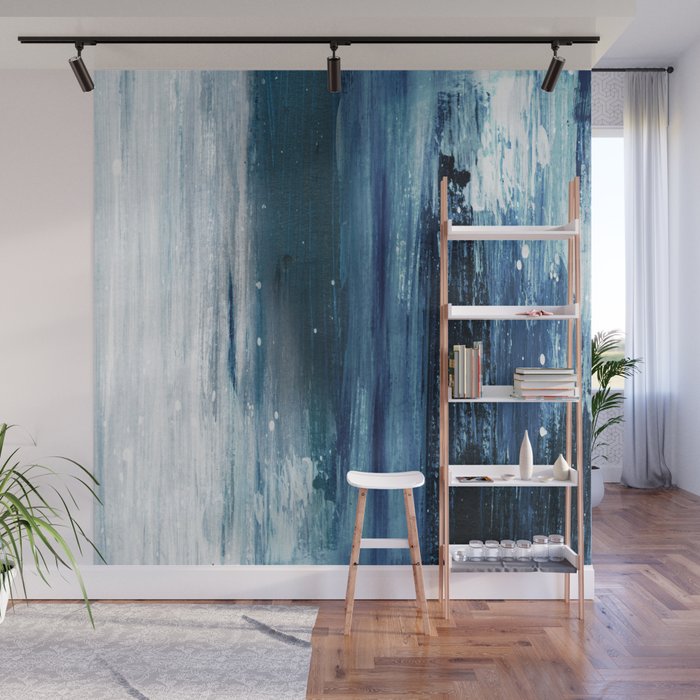 Indigo 1 Wall Mural Gallery Image 1
