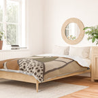 Patterned Tropical Leaves #2 Duvet Cover Gallery Image 2