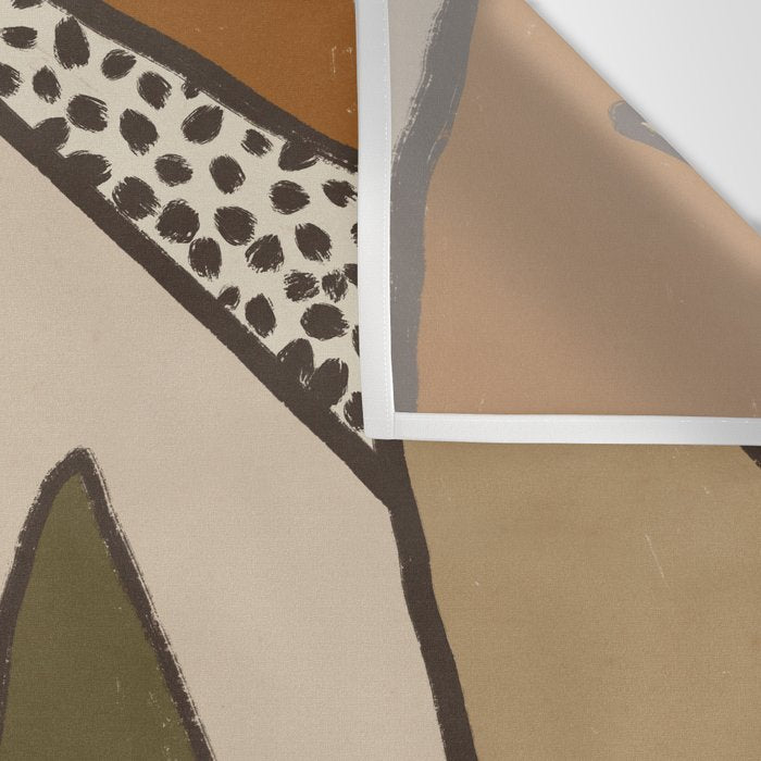 Patterned Tropical Leaves #2 Wall Tapestry Gallery Image 3