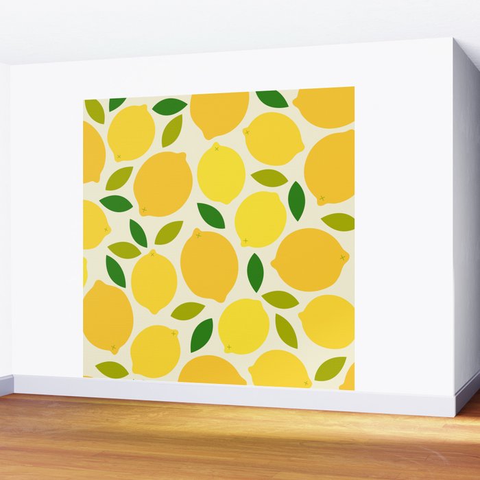 Lemon Wall Mural Gallery Image 2