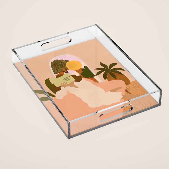 You Deserve Good Things Acrylic Tray Gallery Image 1