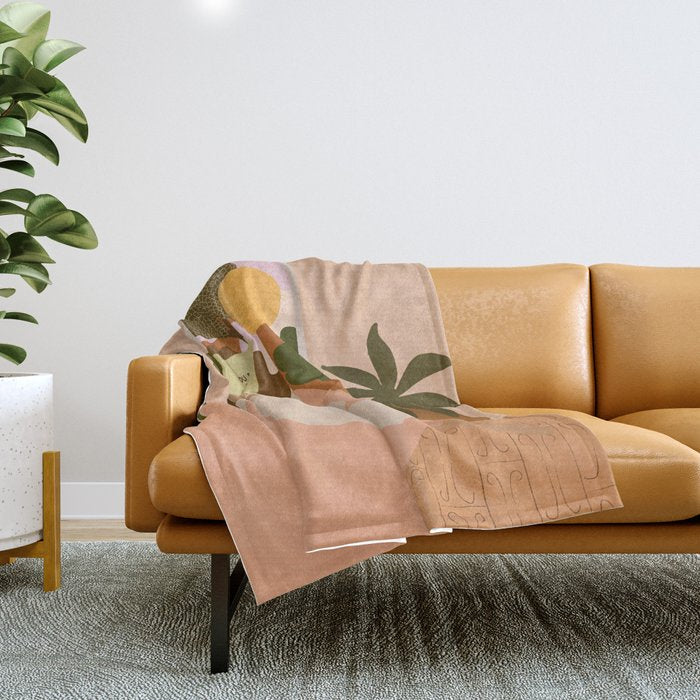 You Deserve Good Things Throw Blanket Gallery Image 1