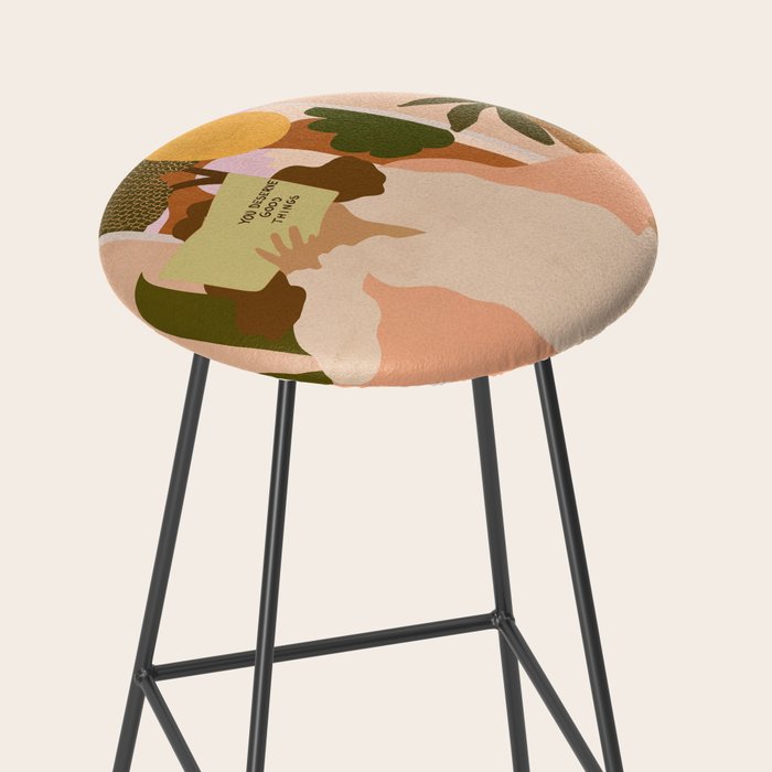 You Deserve Good Things Stool Gallery Image 2