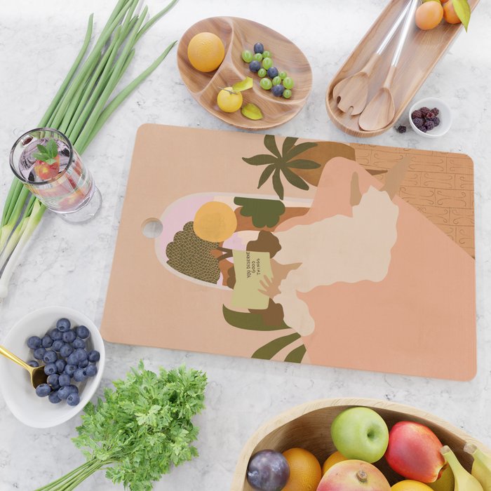You Deserve Good Things Cutting Board Gallery Image 2