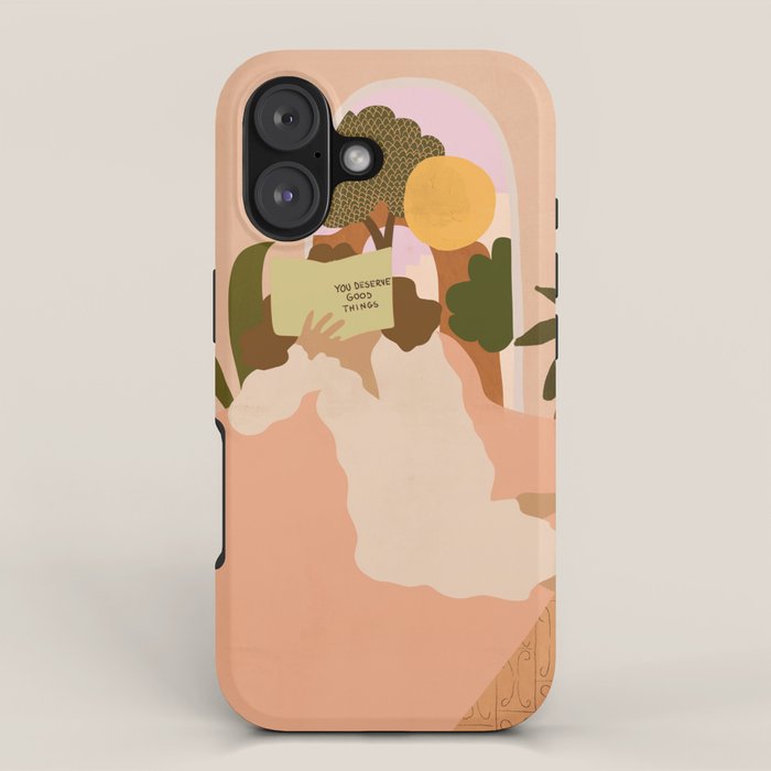 You Deserve Good Things iPhone Case Gallery Image 1