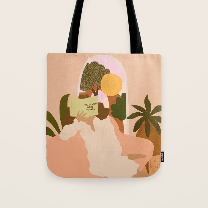 You Deserve Good Things Tote Bag Gallery Image 1
