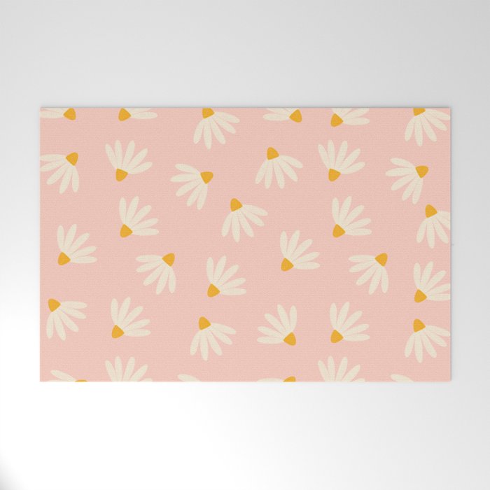 Oh! Daisy - Salmon  Welcome Mat Gallery Image 1