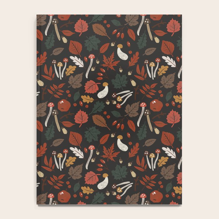 Dark autumnal mushrooms II Notebook Gallery Image 4