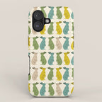 Rows Of Rabbits iPhone Case Gallery Image 1
