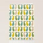 Rows Of Rabbits Stationery Card Gallery Image 2