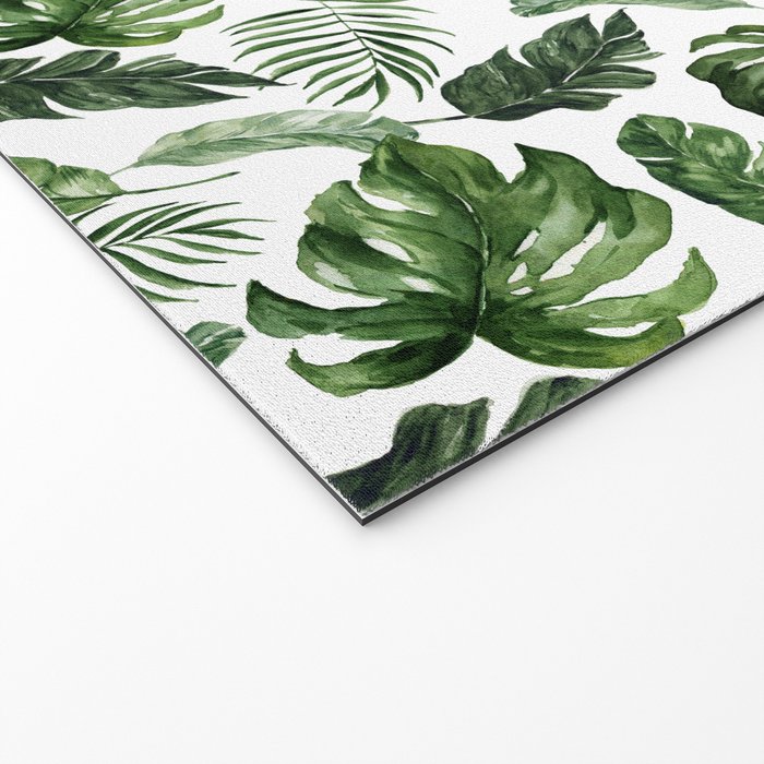 Tropical Leaf Welcome Mat Gallery Image 2