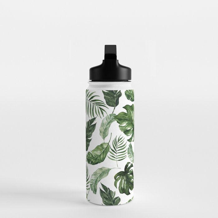 Tropical Leaf Water Bottle Gallery Image 3