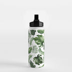 Tropical Leaf Water Bottle Gallery Image 2