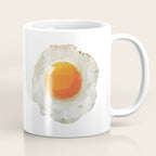Fried Egg Polygon Art Coffee Mug Gallery Image 1