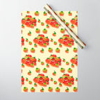 Tomato frog Wrapping Paper Gallery Image 1