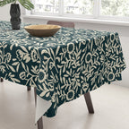 Bold Folk floral pattern Tablecloth Gallery Image 3