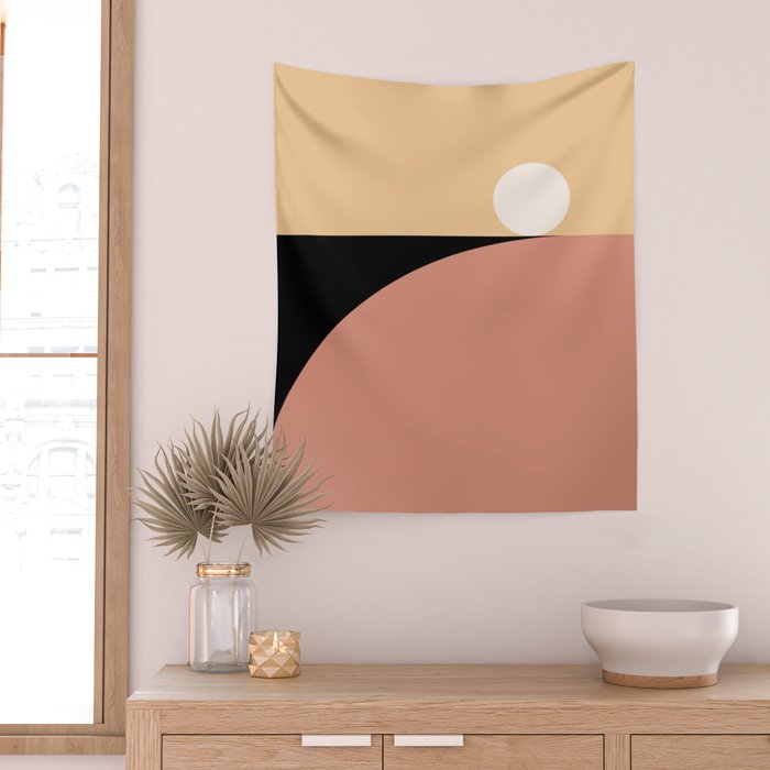 Simplistic Landscape XI Wall Tapestry Gallery Image 2