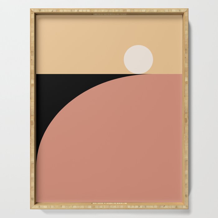 Simplistic Landscape XI Serving Tray Gallery Image 1