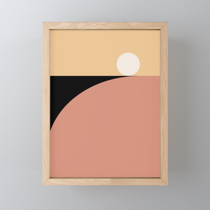 Simplistic Landscape XI Mini Art Print Gallery Image 1
