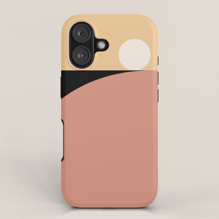 Simplistic Landscape XI iPhone Case Gallery Image 1