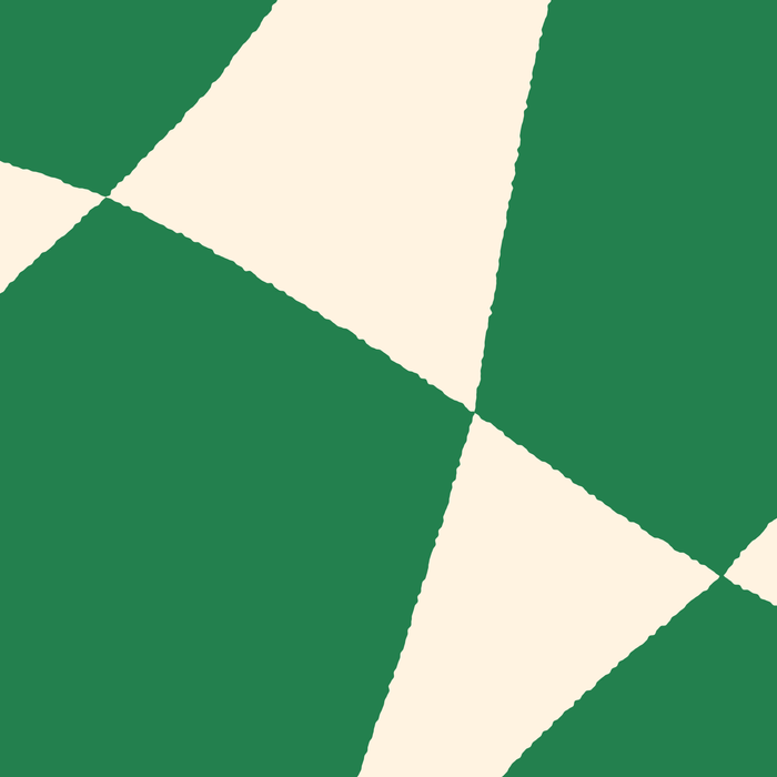 Abstract Mid-Century Composition in Green & Off White Coffee Mug Gallery Image 2