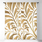 Art Deco Gold Leaf  Window Curtain Gallery Image 5