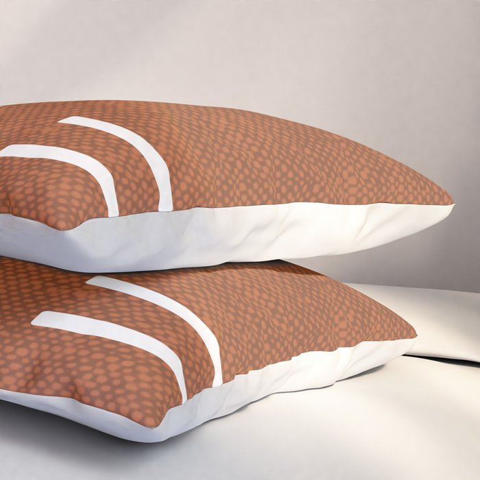 double dash - burnt orange Pillow Sham Gallery Image 3