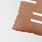 double dash - burnt orange Pillow Sham Gallery Image 4