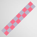 Retro Pink x Powdered Lavender Mixed Checker Table Runner Gallery Image 3