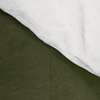 Solid Olive Green Comforter Gallery Image 4