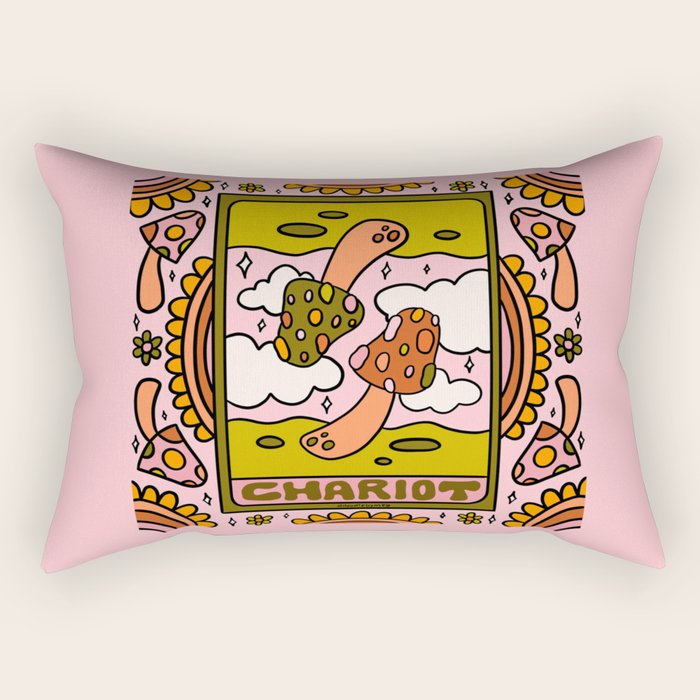 7. Chariot Mushroom Rectangular Pillow Gallery Image 1