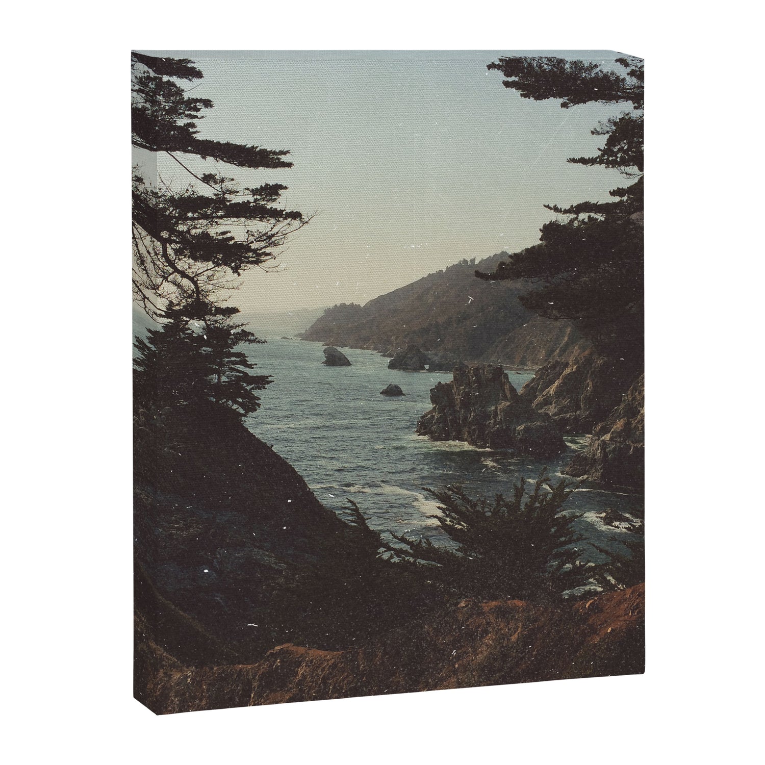 Road Trip USA - big sur Canvas Print Gallery Image 8