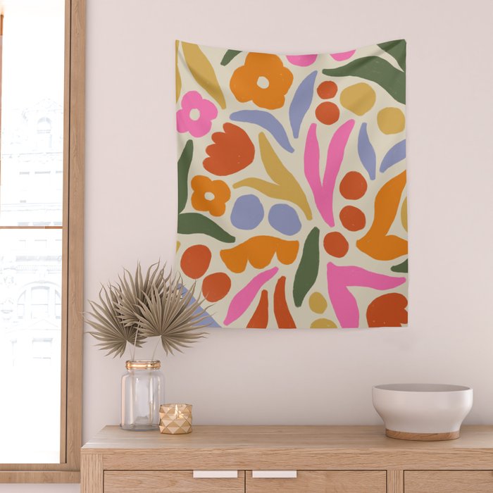 Meadow (light) Wall Tapestry Gallery Image 2