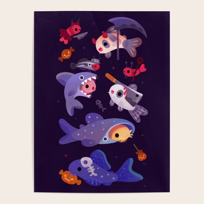 Spooky Cory cats Poster Gallery Image 4