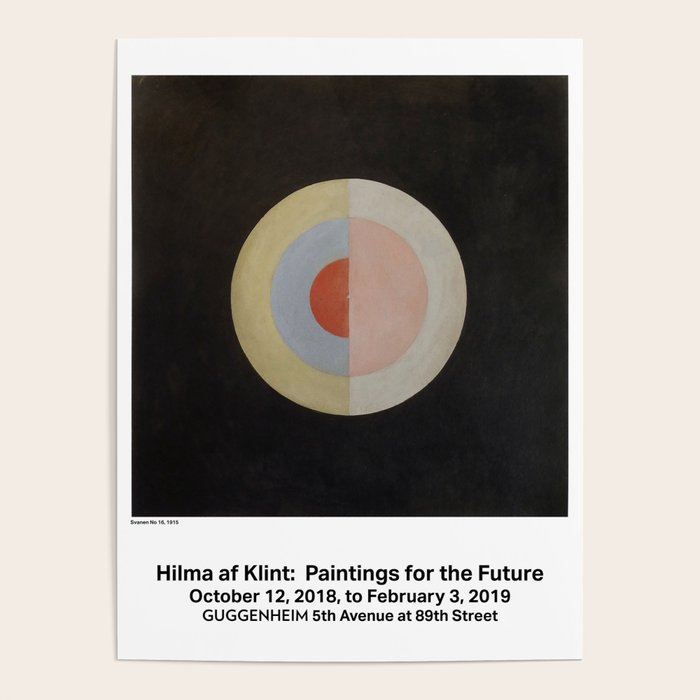 The Swan No 16 by Hilma af Klint Poster Gallery Image 4