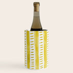 Watercolor lines - yellow Wine Chiller Gallery Image 2