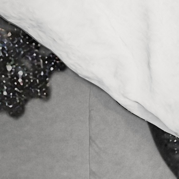 BLACK AND WHITE BUTTERFLIES | photo | sparkle and shine | wings | aesthetic | monochrome | fly  Comforter Gallery Image 4