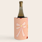 Colorful Ribbon Bows Patterns  Wine Chiller Gallery Image 2
