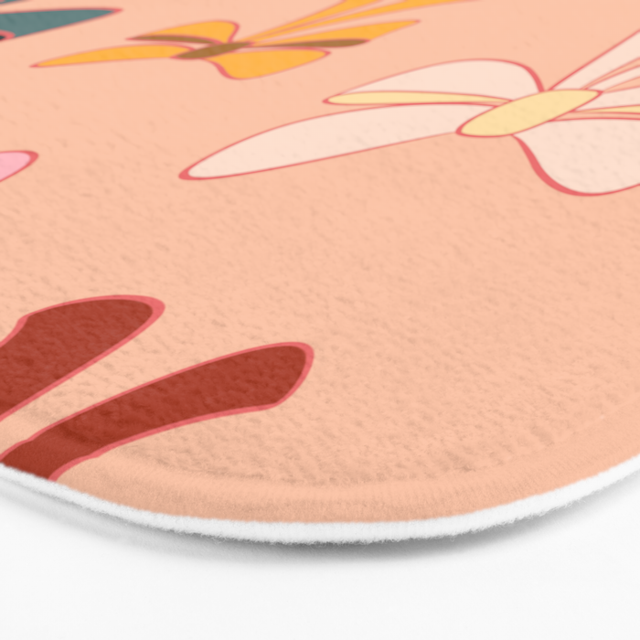 Colorful Ribbon Bows Patterns  Bath Mat Gallery Image 3