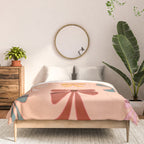 Colorful Ribbon Bows Patterns  Comforter Gallery Image 3
