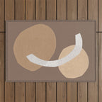Three Shapes #4 Outdoor Rug Gallery Image 1