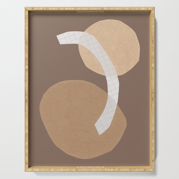 Three Shapes #4 Serving Tray Gallery Image 1