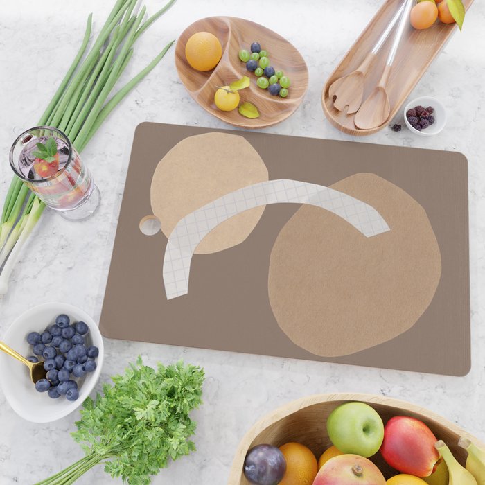 Three Shapes #4 Cutting Board Gallery Image 2