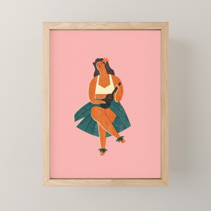 Aloha'Oe Mini Art Print Gallery Image 1