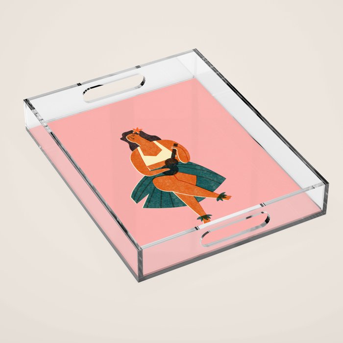 Aloha'Oe Acrylic Tray Gallery Image 1