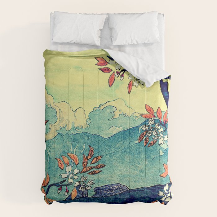 High Views at Tenko - Nature Landscape Comforter Gallery Image 6