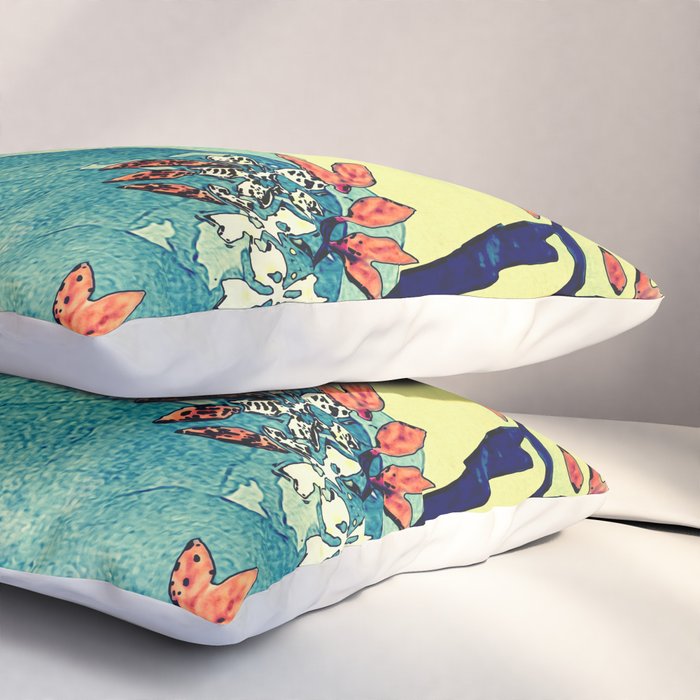 High Views at Tenko - Nature Landscape Pillow Sham Gallery Image 3