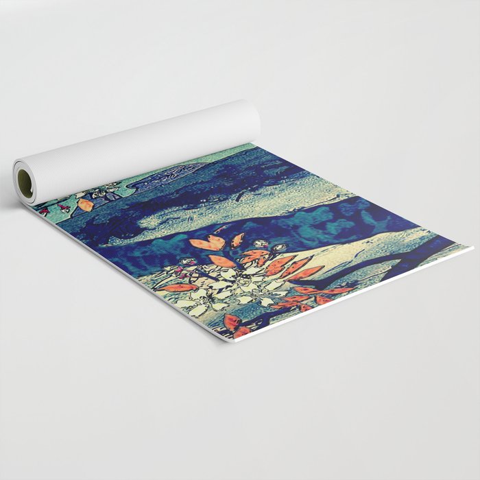 High Views at Tenko - Nature Landscape Yoga Mat Gallery Image 2