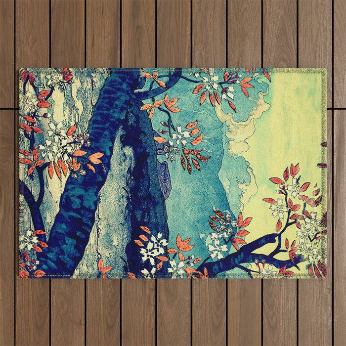 High Views at Tenko - Nature Landscape Outdoor Rug Gallery Image 1